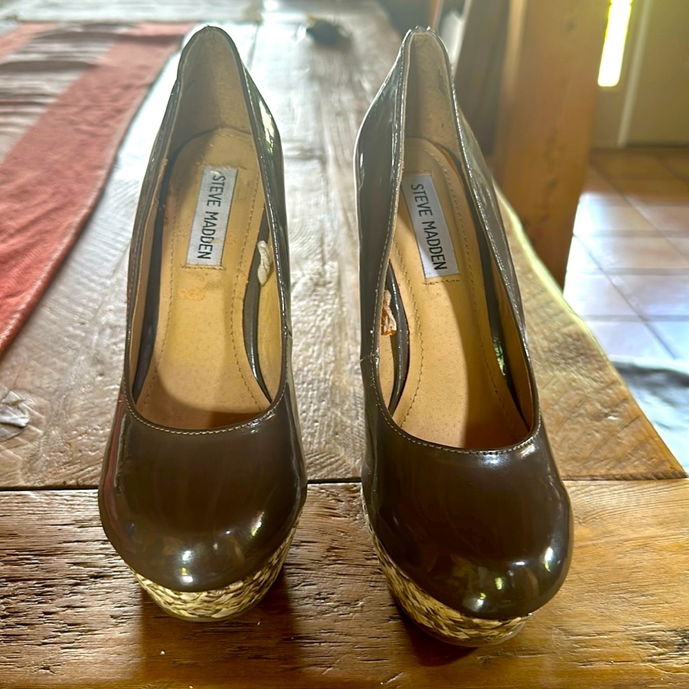 Shoes. Steve Madden wedges. Size 6 1/2. NWOT